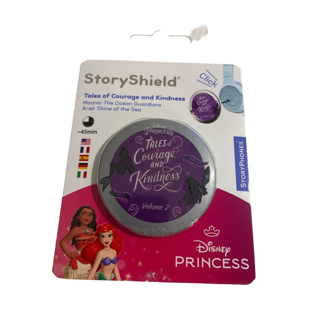 Disney Princess StoryShield Moana Ariel Tales of Courage and Kindness‎ Vol 2 New